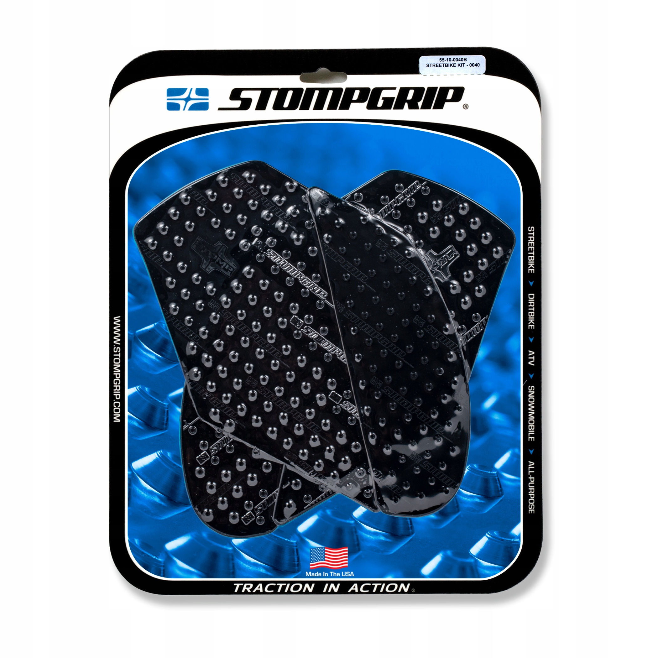 NÁLEPKY TIP NA STOMPGRIP KAWASAKI ZX10 R 16/17