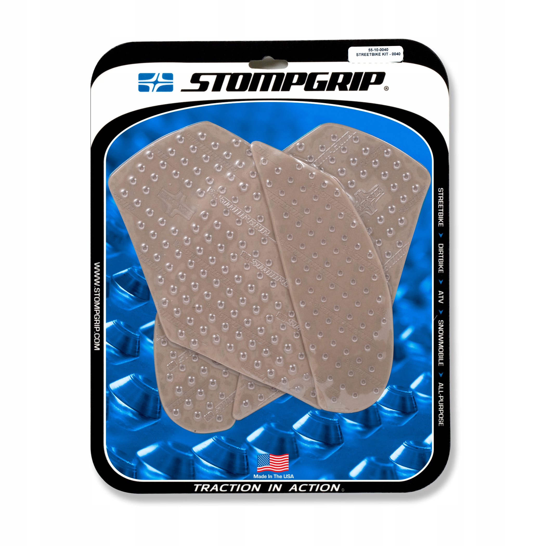 NÁLEPKY TIP NA STOMPGRIP KAWASAKI ZX10 RR 16/19