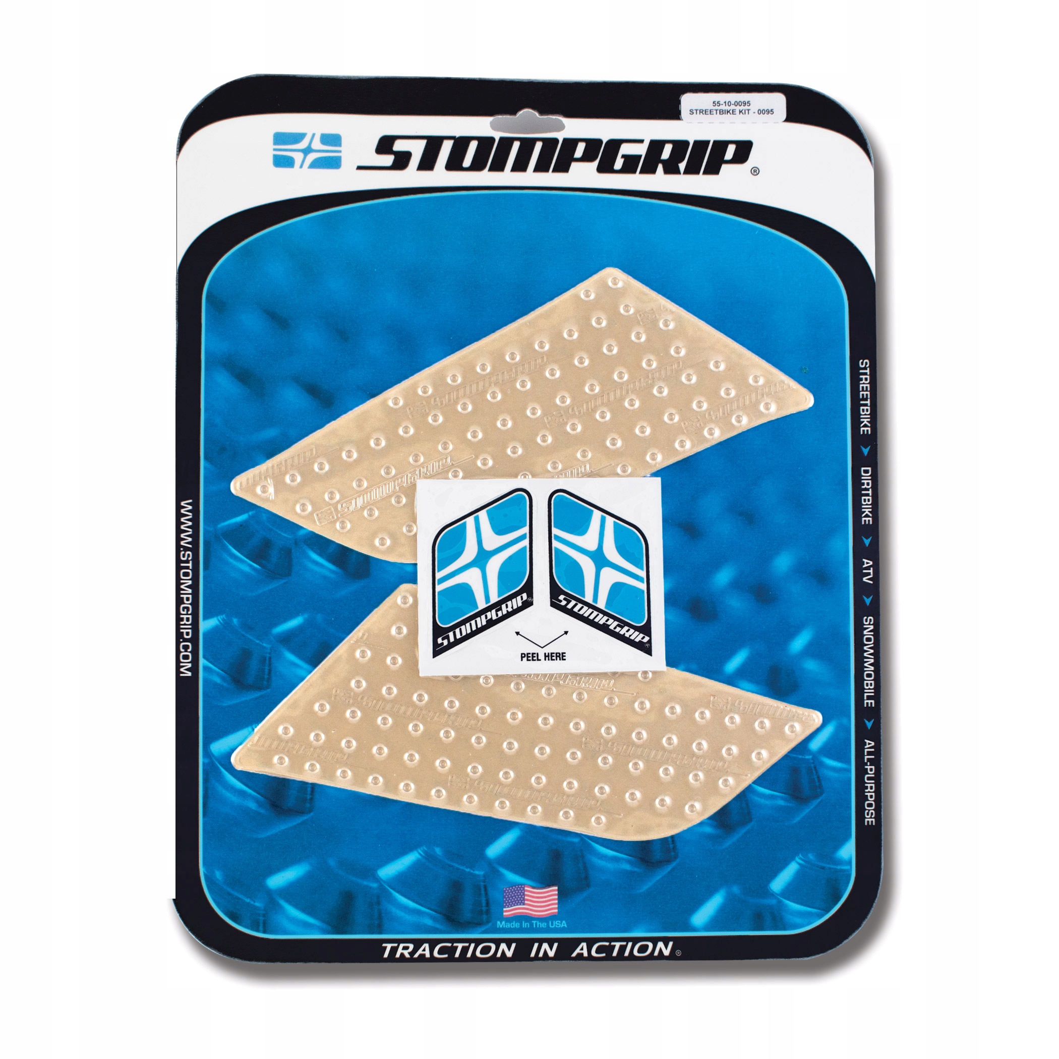 NÁLEPKY TIP NA STOMPGRIP SUZUKI GLADIUS / SFV650