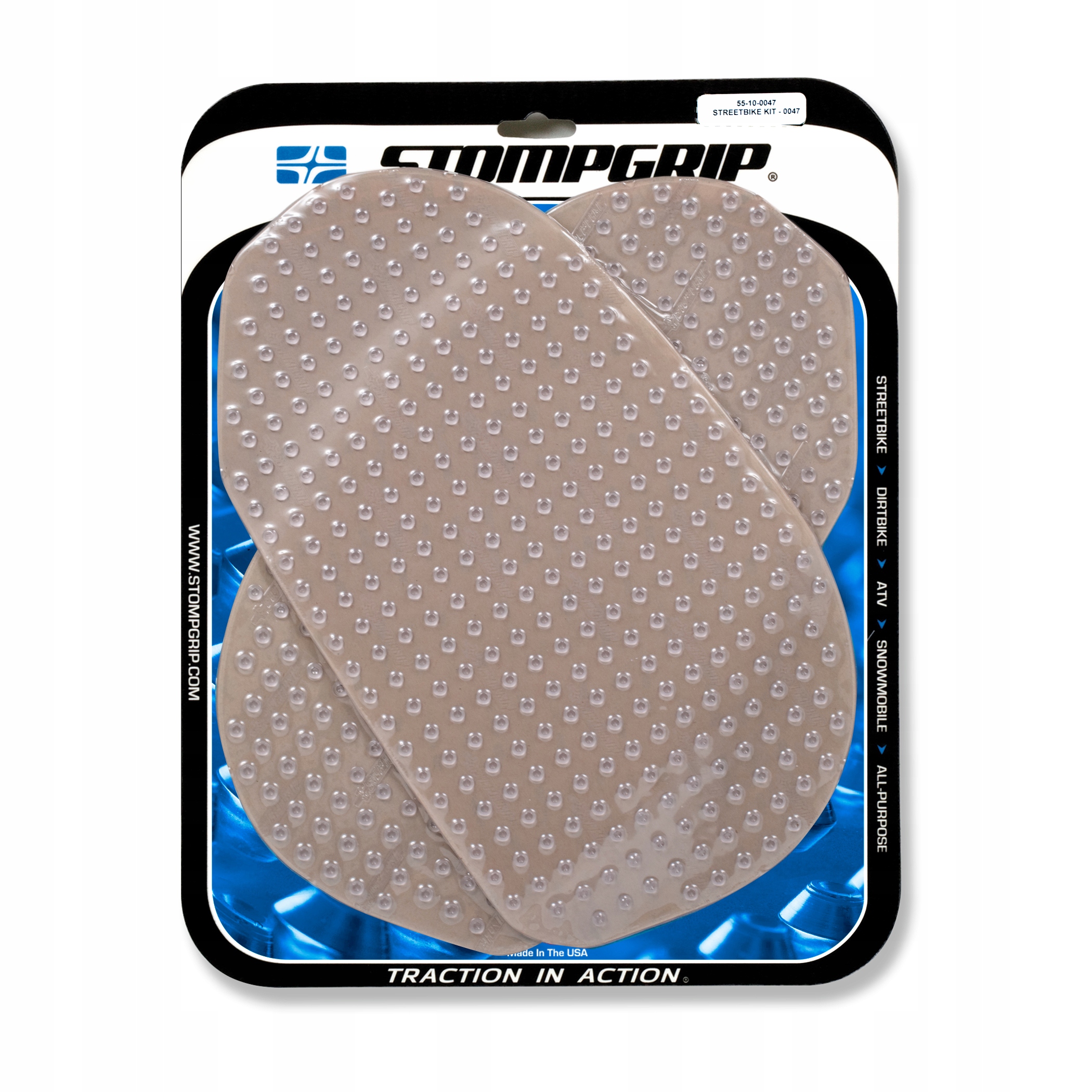 NÁLEPKY NA BRZDU STOMPGRIP SUZUKI GSXR 1000 01/02