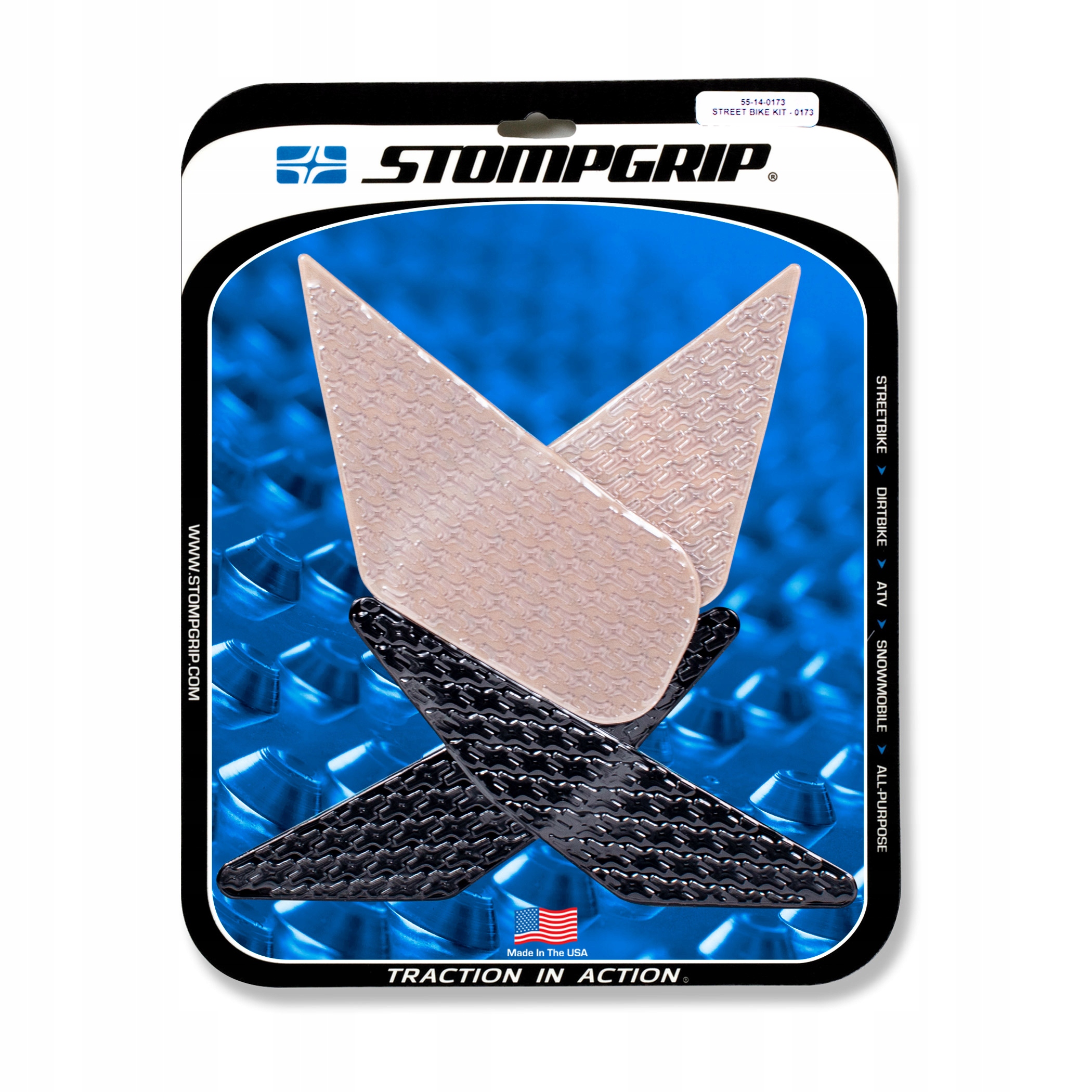 NÁLEPKY STOMPGRIP BAK TRIUMPH SPEED TRIPLE RS