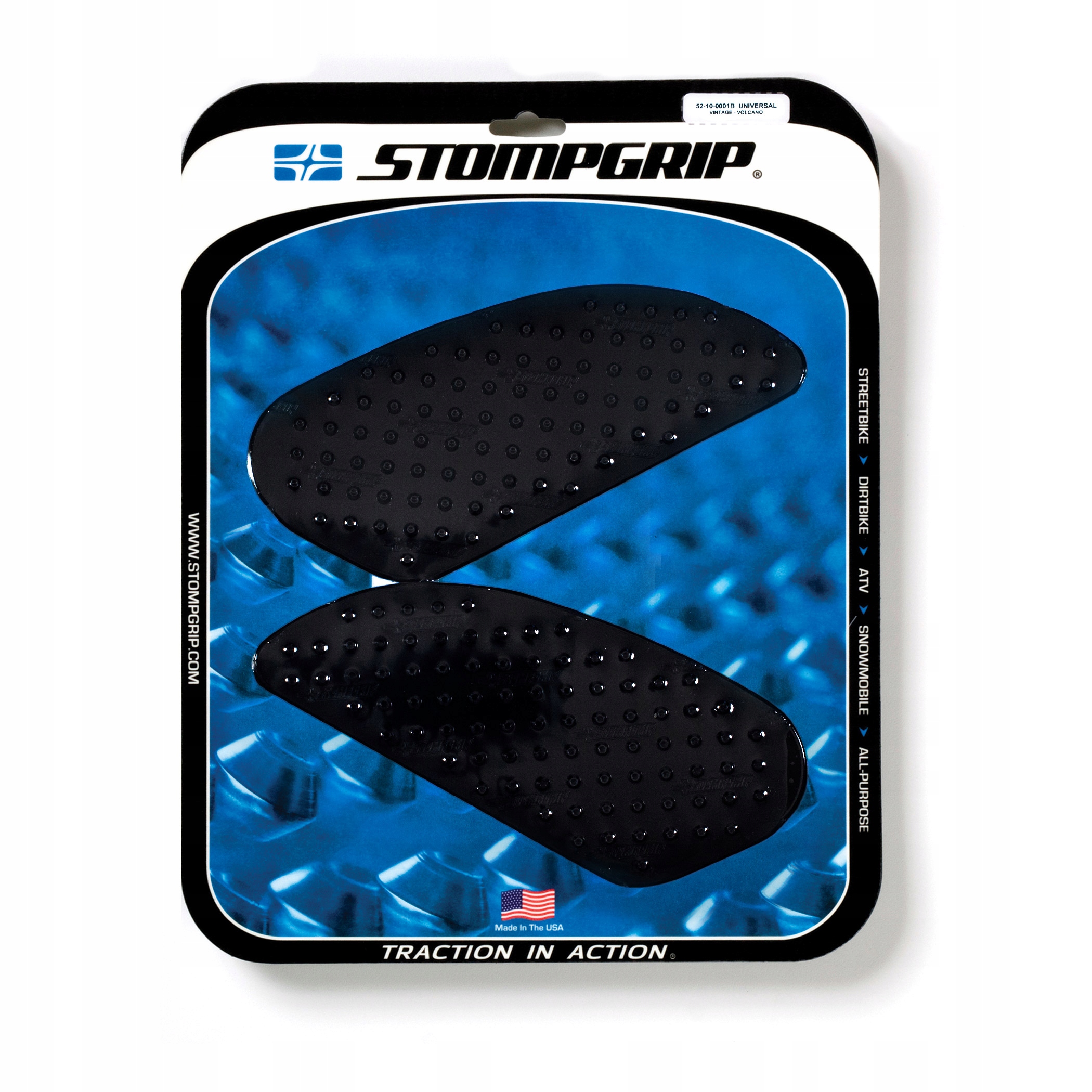 NÁLEPKY NA ZADNÝ KRYT STOMPGRIP KAWASAKI W800