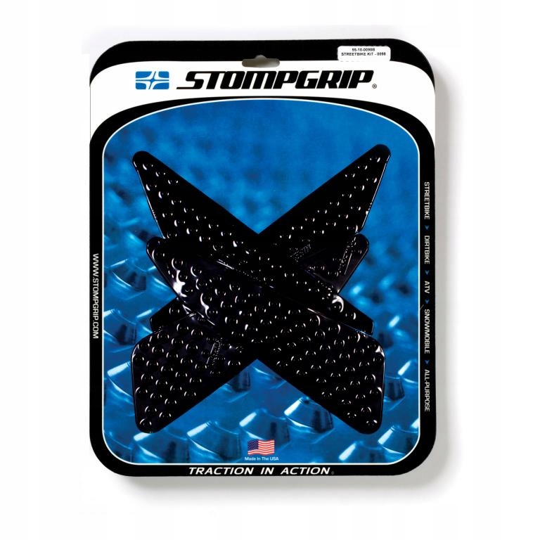 KRYTY ZADNÝCH PODLOŽIEK STOMPGRIP YAMAHA MT-07 15/17