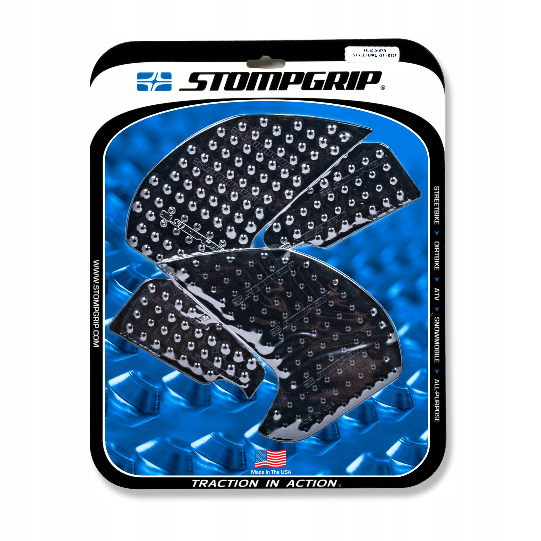 KRYTY ZADNÝCH PODLOŽIEK STOMPGRIP YAMAHA MT-07 18/19