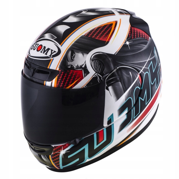 PRILBA SUOMY APEX MOTOCYKL PIKEY ČERVENÁ Ľ