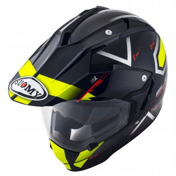 PRILBA SUOMY MOTOCYKL MXTOURER ŽLTÁ S