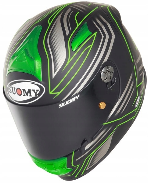 PRILBA SUOMY MOTOCYKL SR SPORT MATNÁ ZELENÁ L
