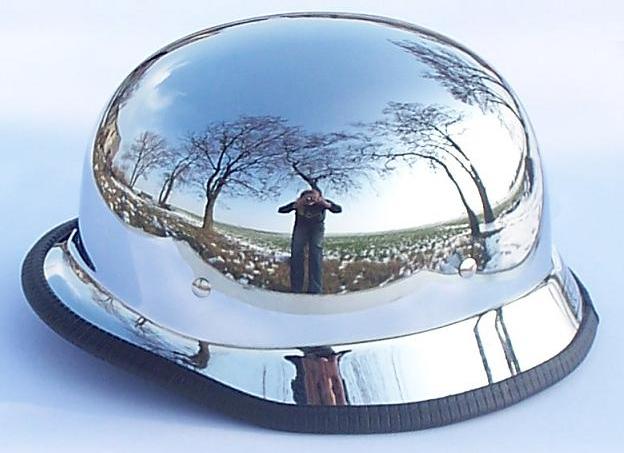SUPER PRILBA NEMECKÝ CHROME XXL