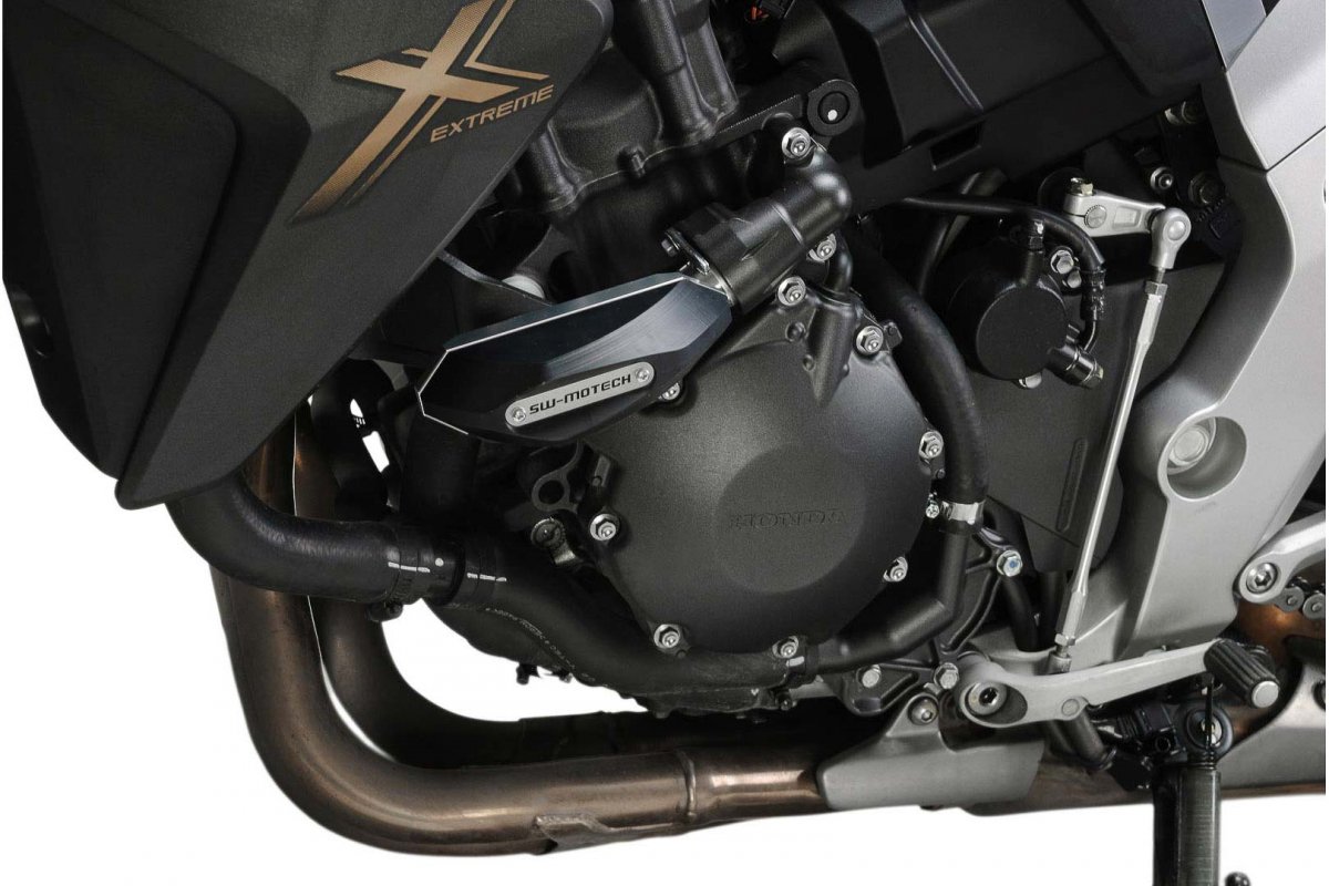 ZÁVITOVÉ PLATNICE SW-MOTECH HONDA CB 1000 R (08-) ČIERNE