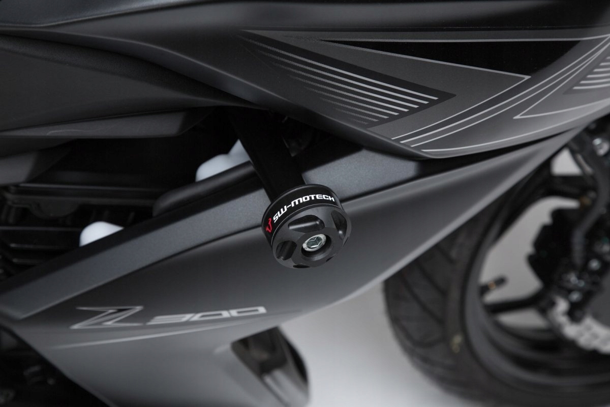 ZÁVITOVÉ NÁPLNE SW-MOTECH KAWASAKI Z 300 (15-) ČIERNE