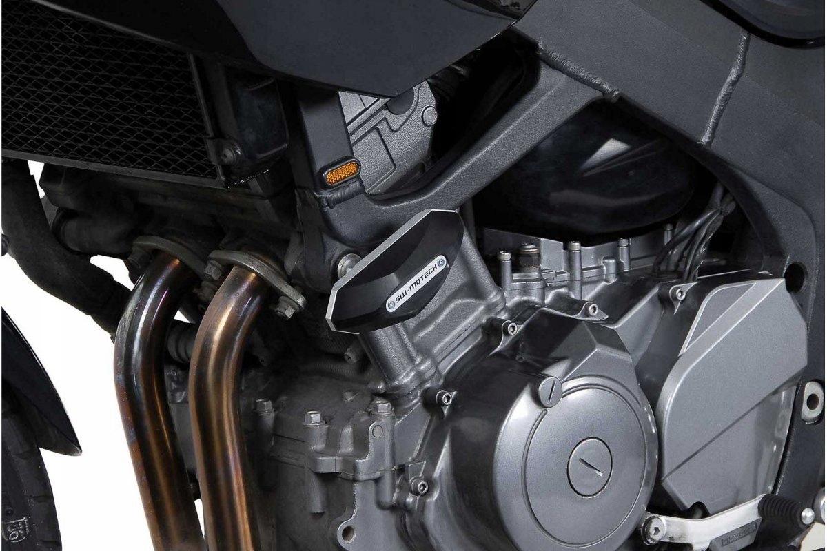 ZÁVITOVÉ NÁPLNE SW-MOTECH YAMAHA TDM 900 (06-09) ČIERNE