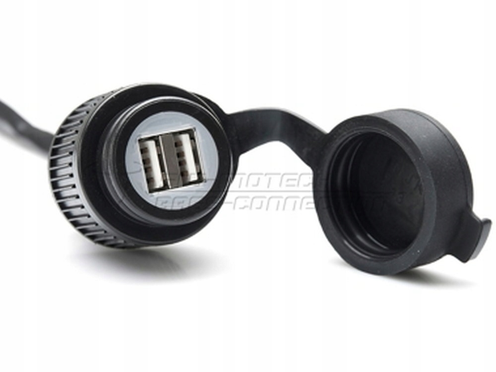 SW-MOTECH ĽAHŠÍ ZÁSUVKA DVOJNÁSOBNÝ USB PORT