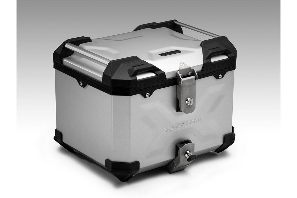 SW-MOTECH TOP CASE TRAX ADV TOPCASE SILVER
