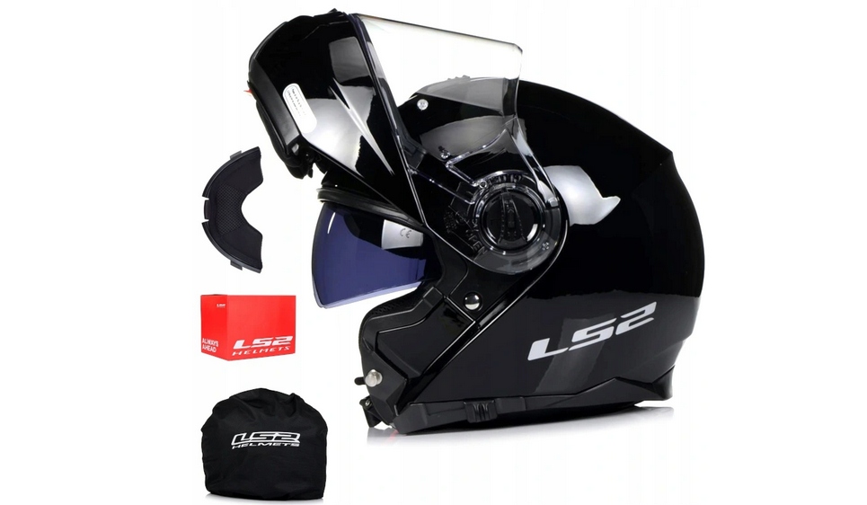 ČELNÁ MOTOCYKLOVÁ PRILBA LS2 FF325 STROBE XXL