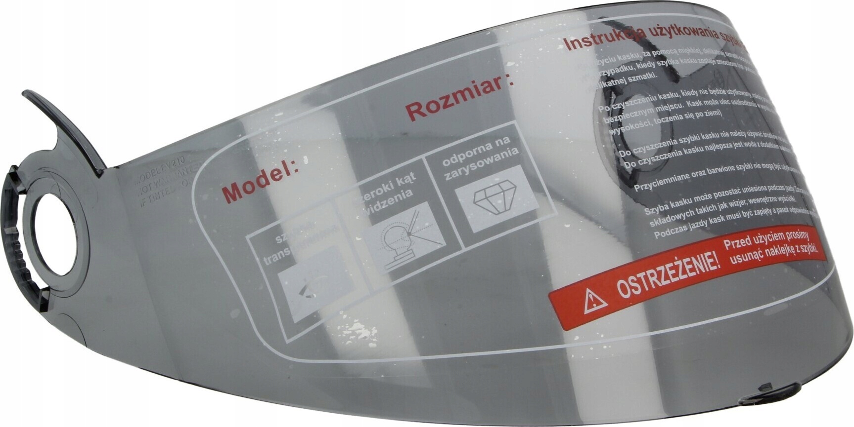 PRILBA VISOR V210 / JEDNODUCHO DYMOVÁ