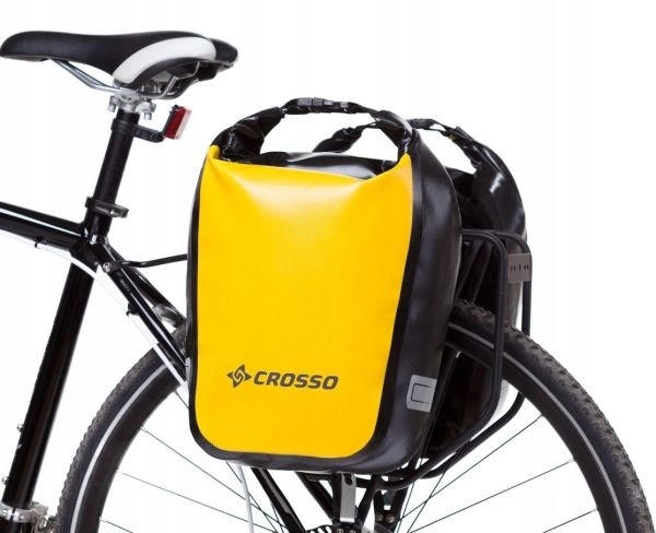 Brašne na bicykel Crosso Dry 30l ŽLTÉ