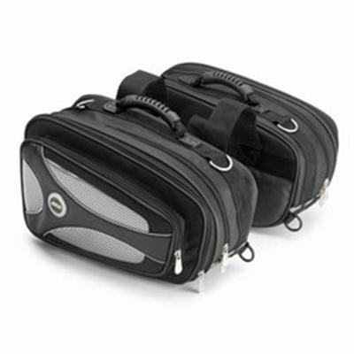 Textilné kufre GIVI T438 21-27 litrov čierne