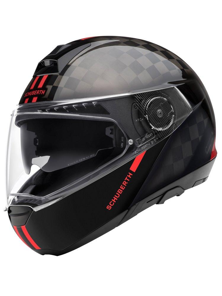 Schuberth C4 Pro Carbon Fusion Red. L Z RUKY!
