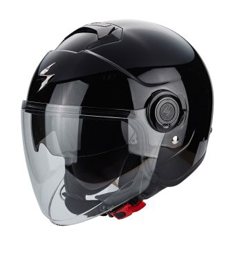 Prilba Scorpion EXO-CITY čierny lesklý XS