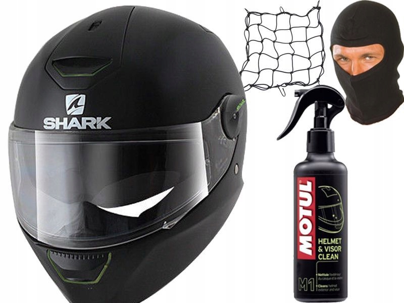 Shark SKWAL Moto prilba LED DIODES čierna S