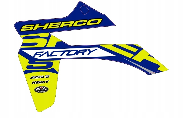 Sherco SM-R SE Enduro Factory obaluje samolepky