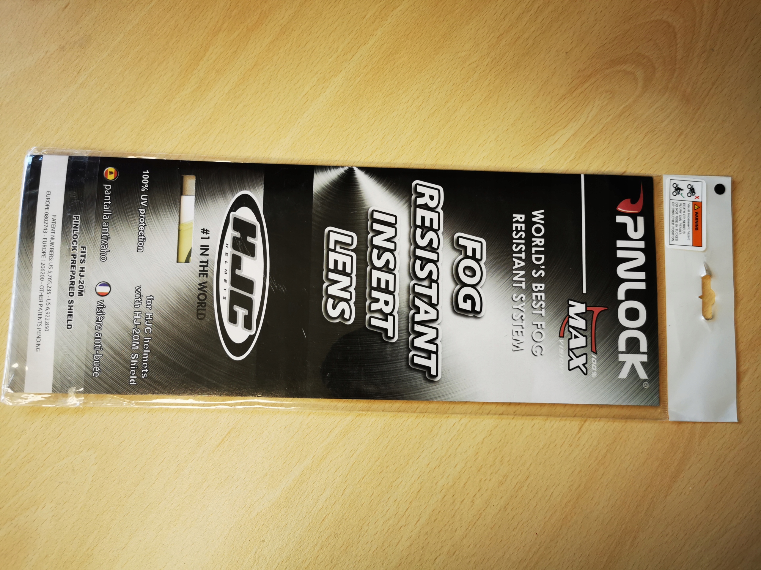 Pinlock Skipfog HJ-20M na HJC: IS-17, FG17, RPHA