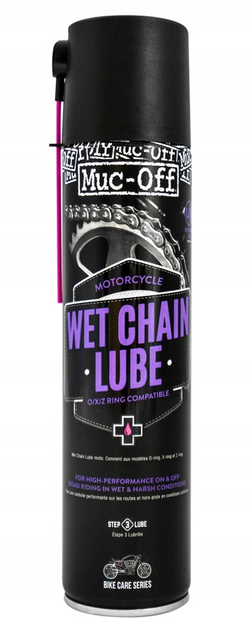 Mazadlo na reťaze MUC-OFF WET EXTREME 400ml - sprej