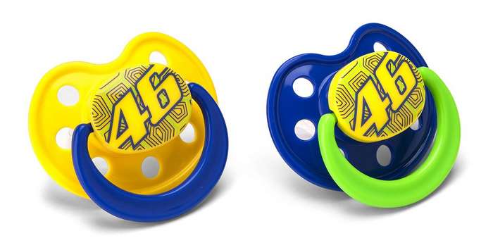 VR46 VRUDU265003 detská cumlík sada 2 ks