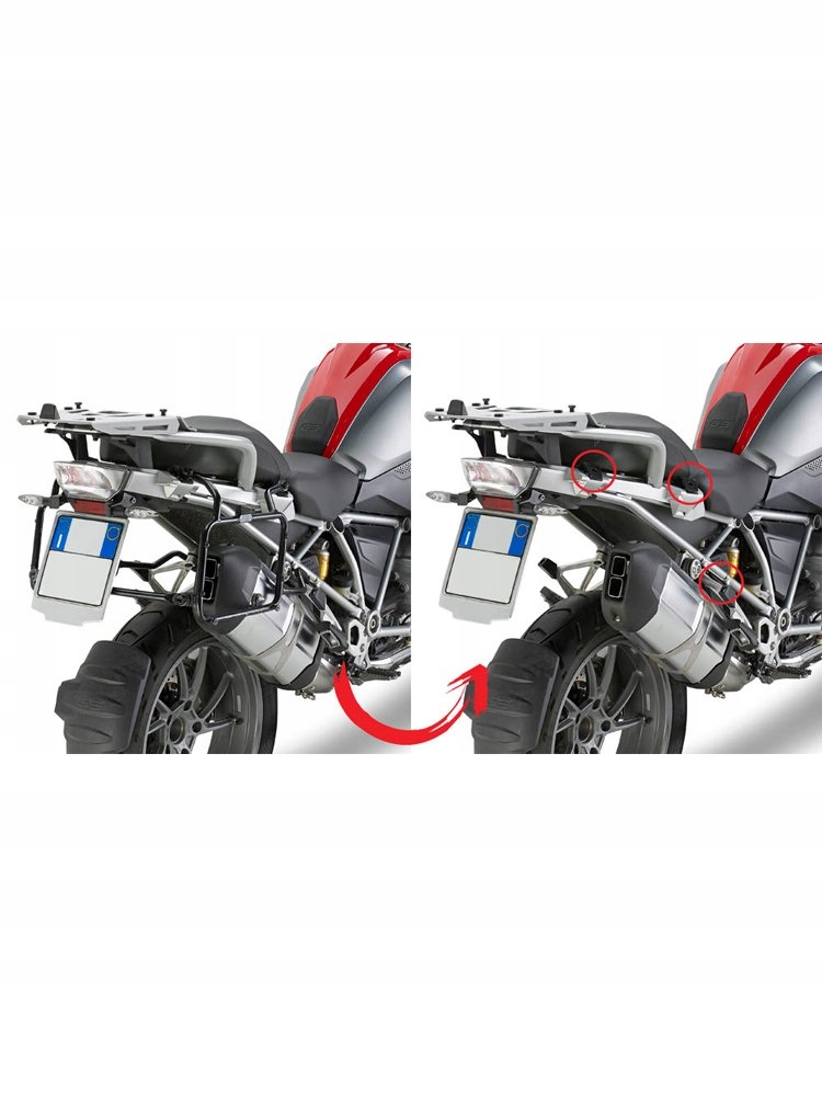 Nosič na bočné kufre BMW R 1200 1250 GS ADV