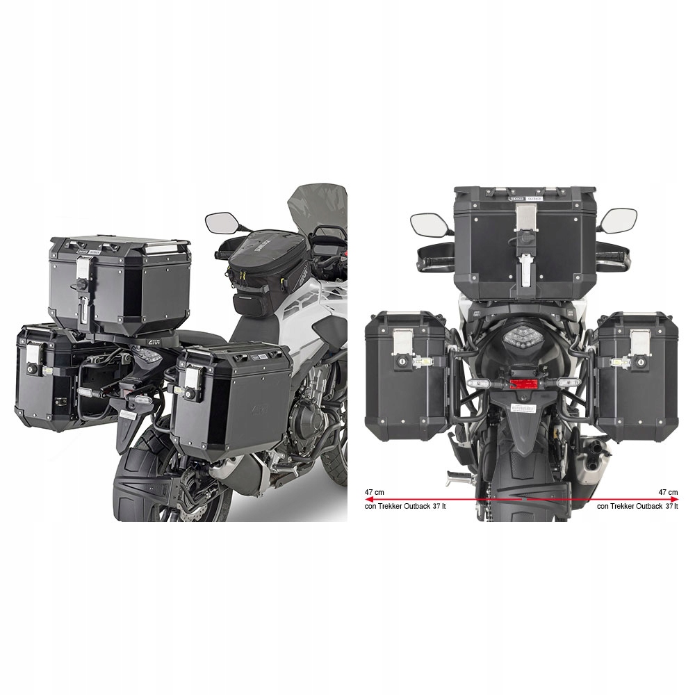 Nosič kufrov Cam Suzuki VStrom 1050 2020