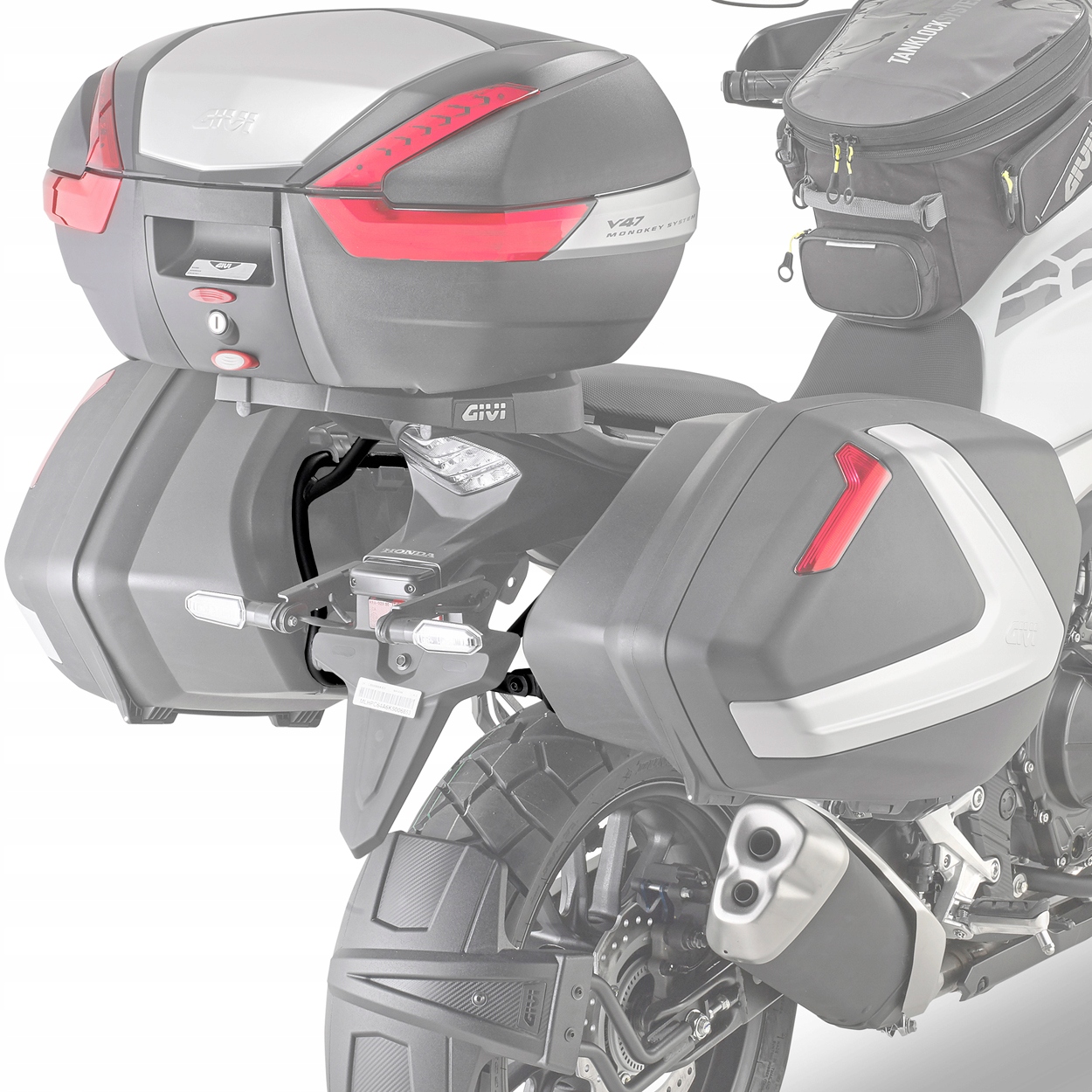 Nosič kufrov Kappa Honda CB 500 X 19-20