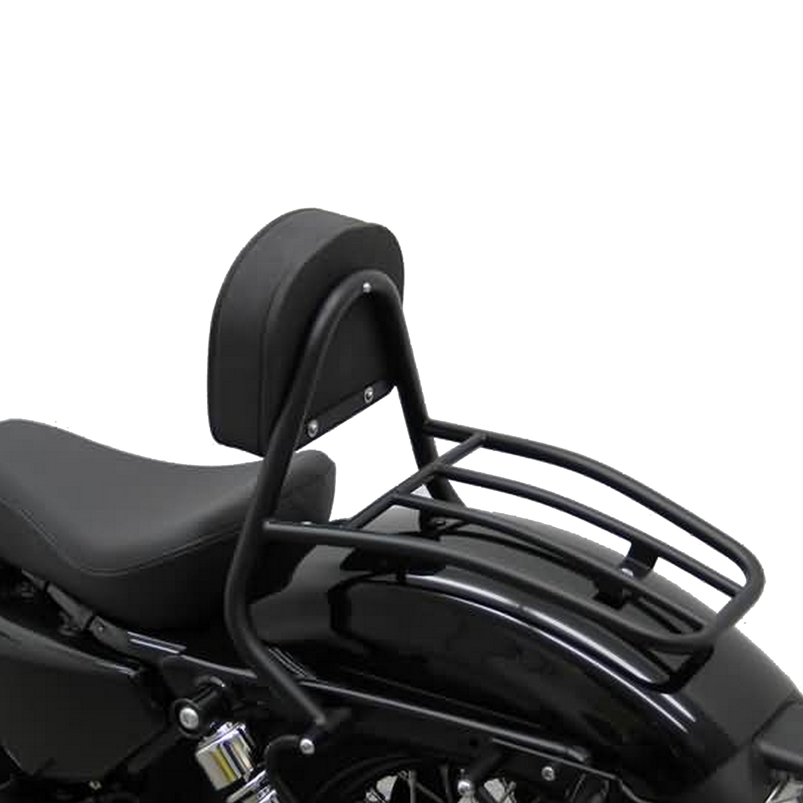 Rám s operadlom HD Sportster 48 od 10 čierny