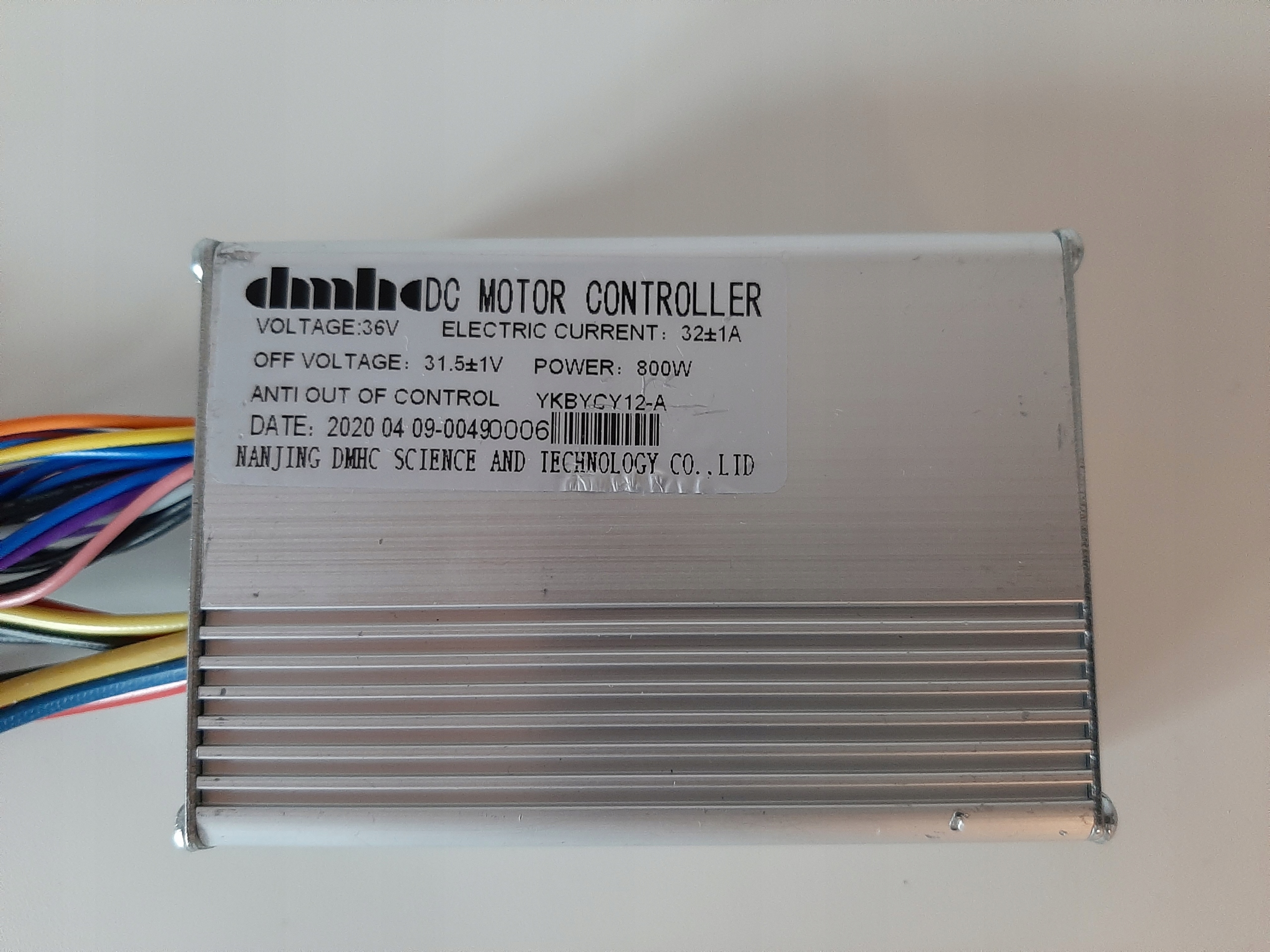 36V 800W elektrický štvorjadrový počítačový radič
