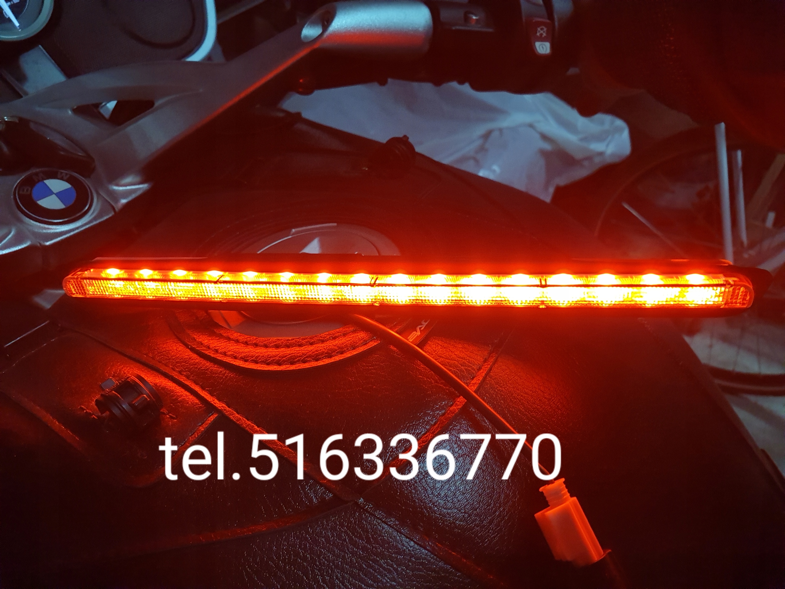 LED brzdové svetlo pre bmw 1200 rt vrchné puzdro