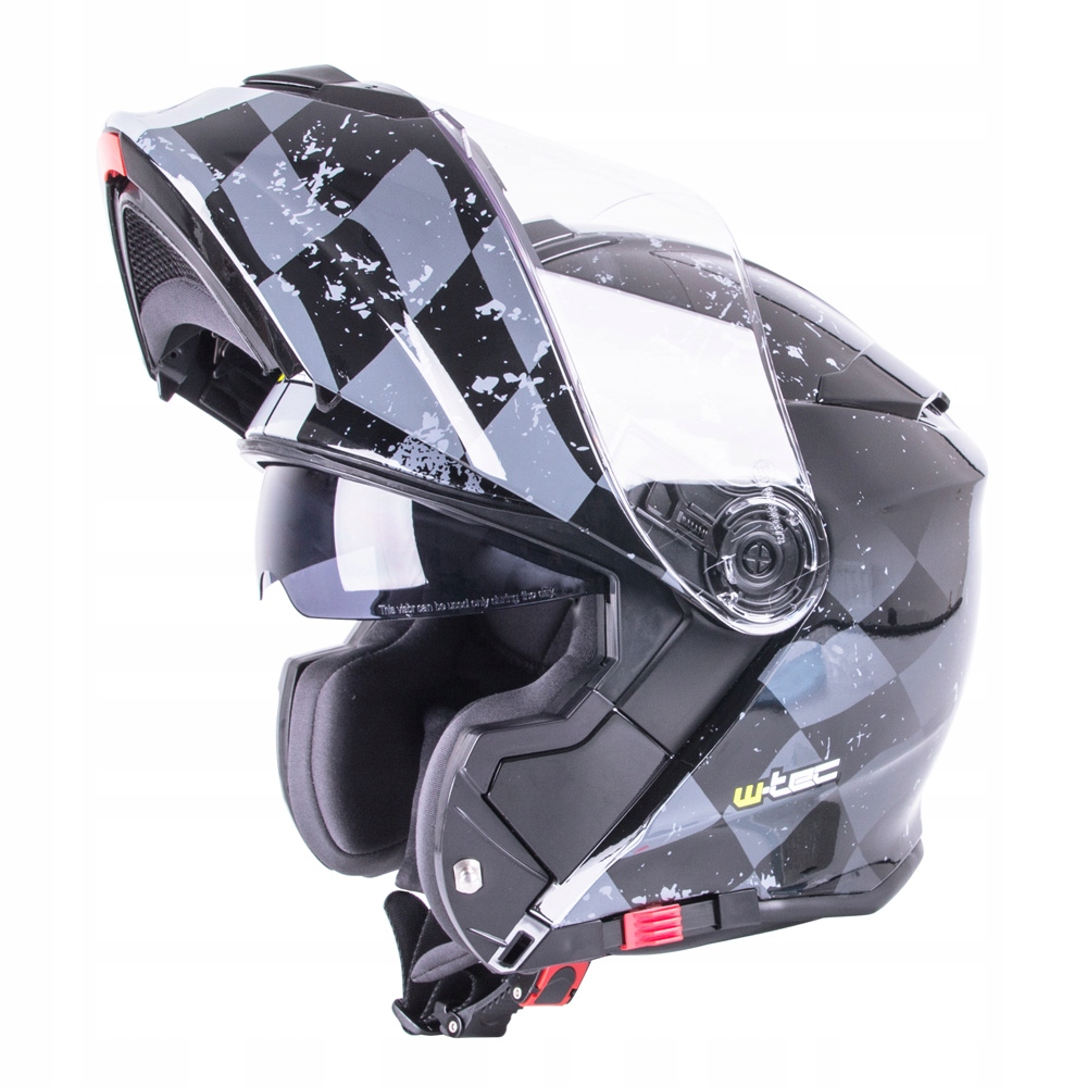 Čeľusťová motocyklová prilba W-TEC V271 + Blenda S.