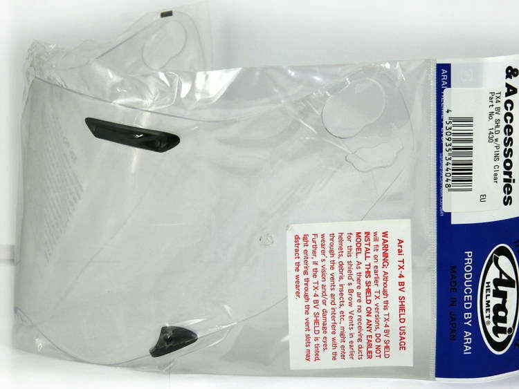 Objektív Arai s piname pre Tour-X 4 Clear