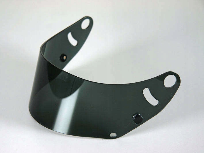 Sklo Aria pre automobilovú prilbu CK-6 Dark Smoke