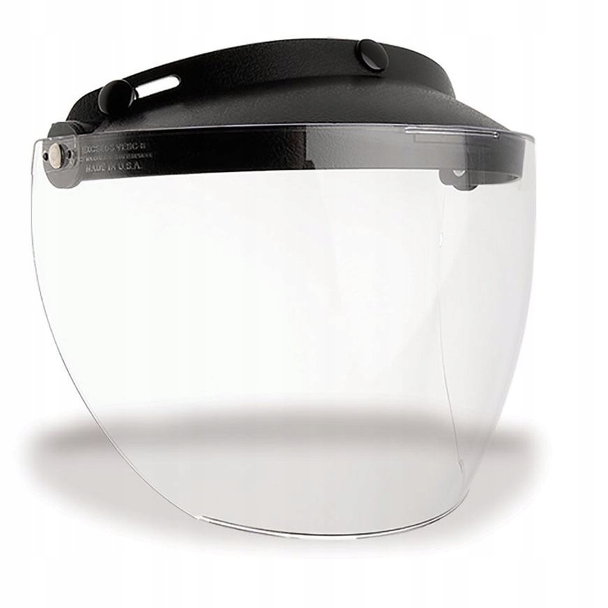 Sklenený štít BELL CUSTOM 500 MXL 3-SNAP FLIP CLEAR