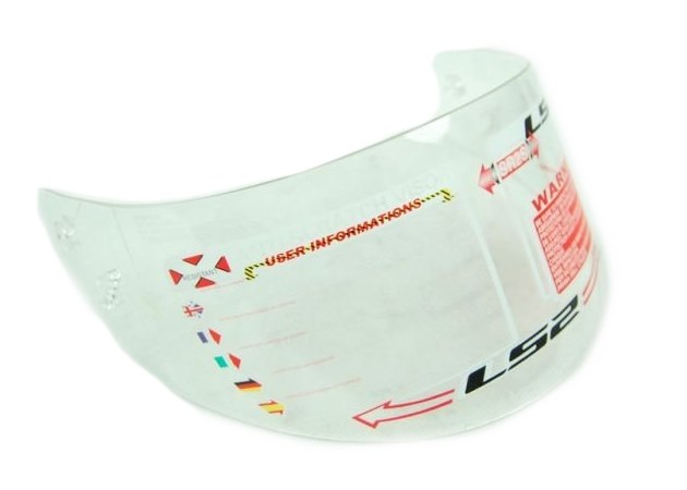 Sklo na prilbu LS2 FF366, FF368 Bright Anti-Fog Jas