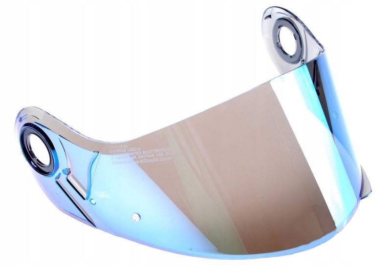 Sklo na prilbu LS2 FF386 FF370 Mirror Blue