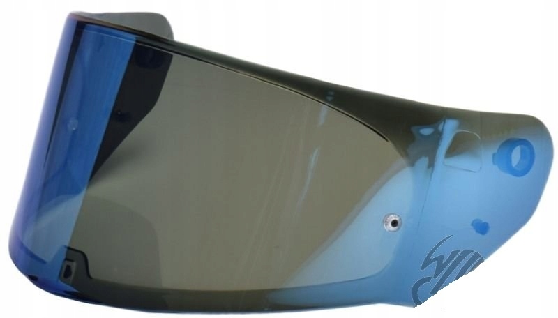 Sklo na prilbu FF800 STORM, zrkadlovo modré