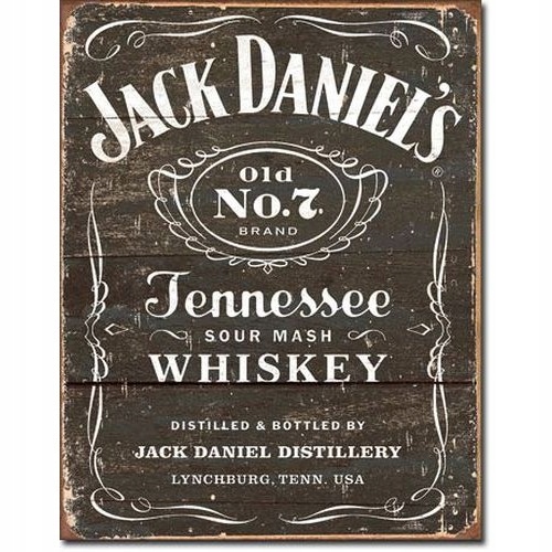 Vývesný štít Jack Daniel`s Woodcut Logo Gift