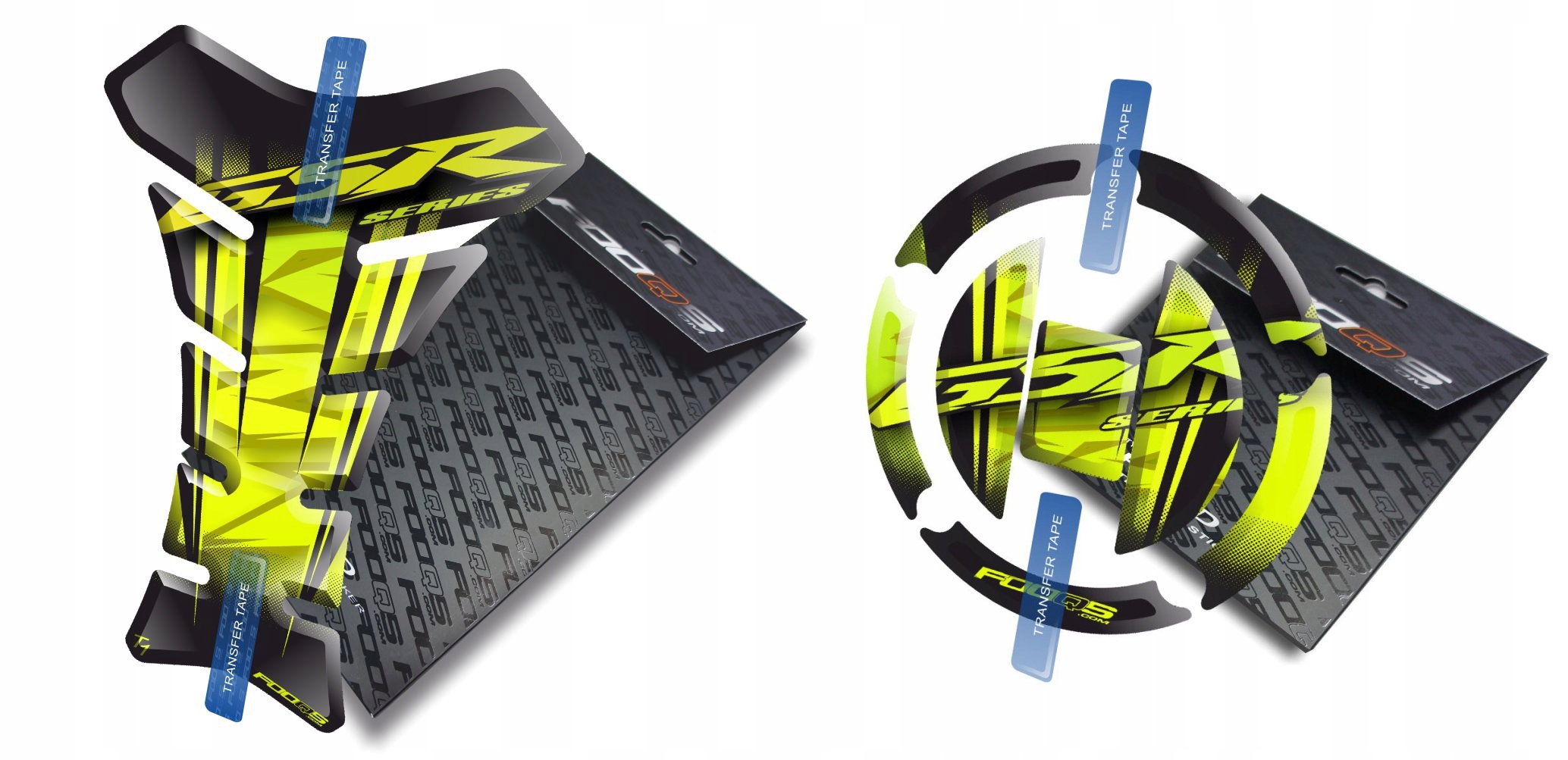TANK-PAD CAP-PAD FOOQS Suzuki GSR-600-650-750 FLUO
