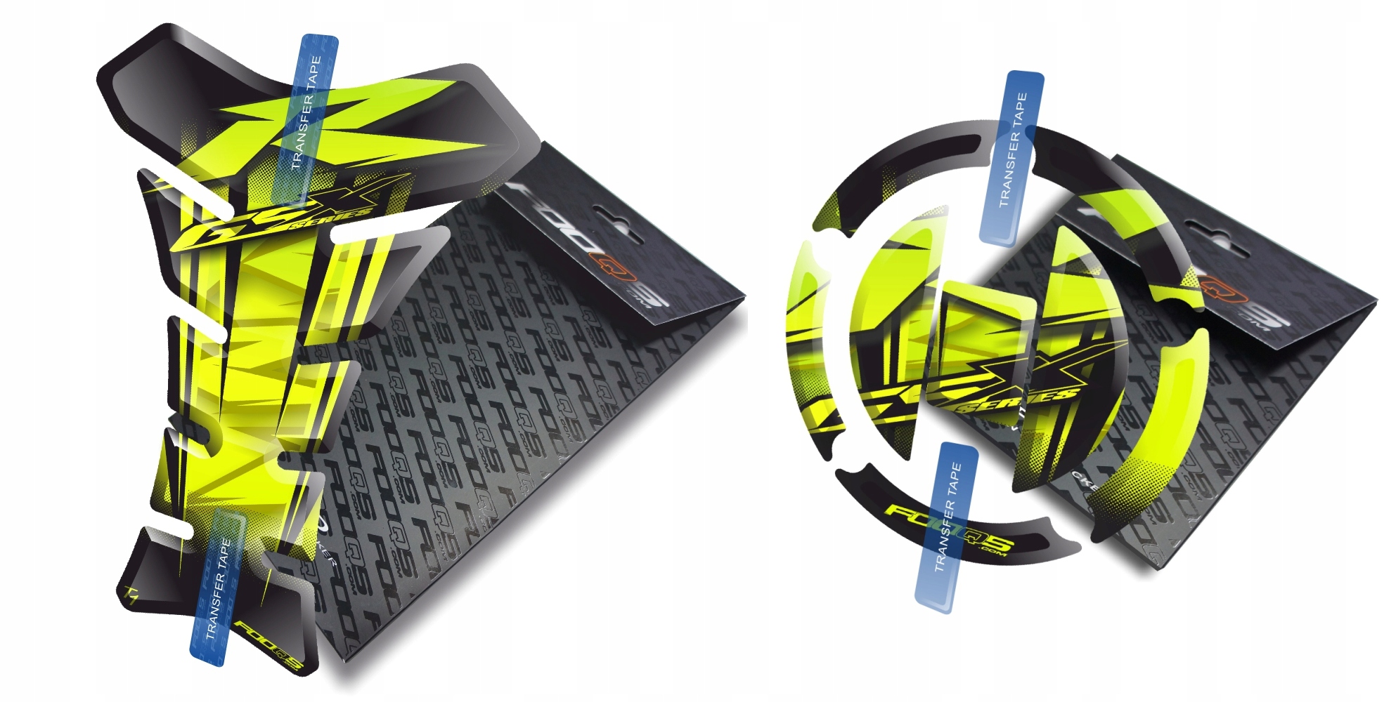 TANK-PAD + FADY CAP-PAD SUZUKI GSX-R-1000 FLUO