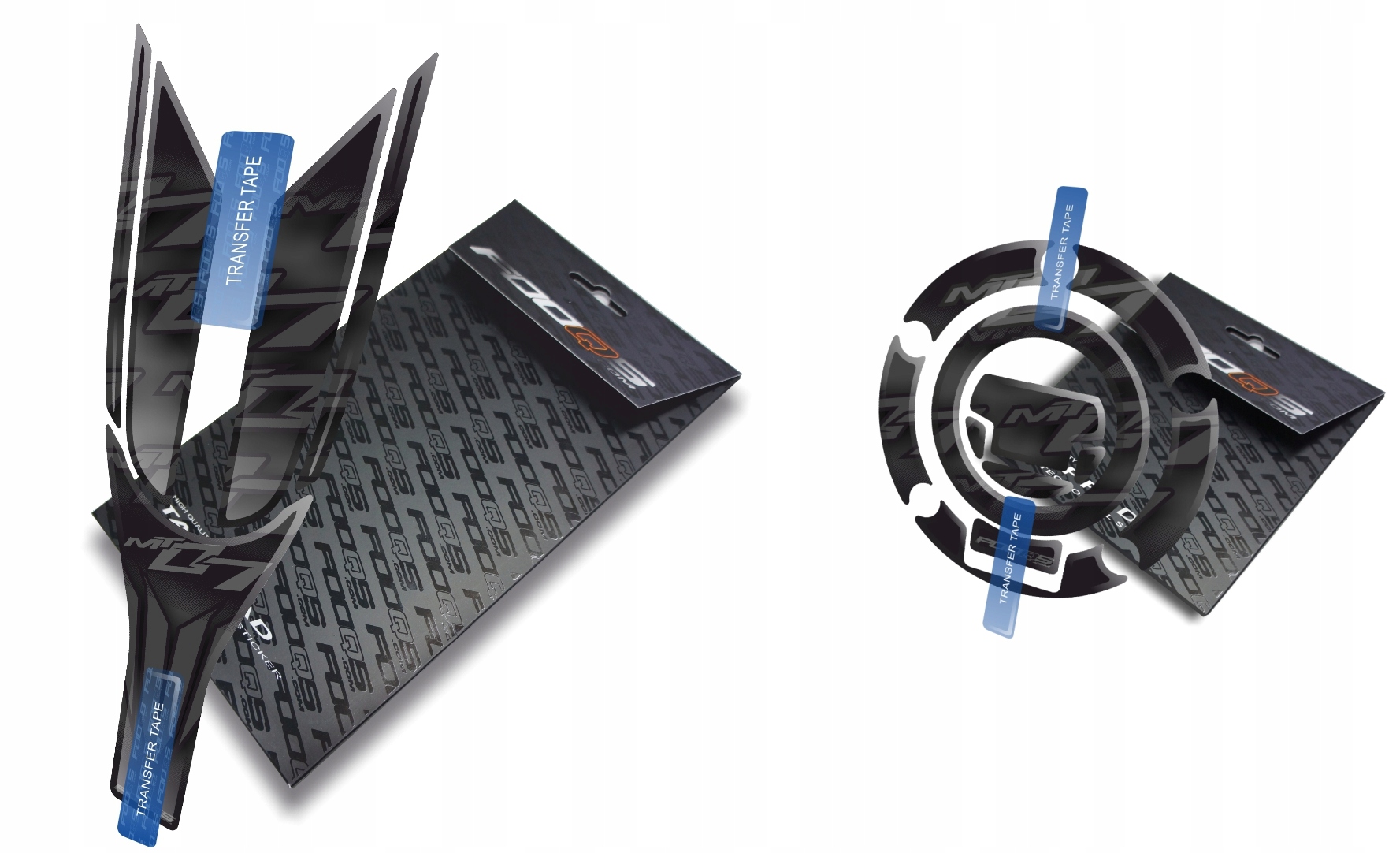 TANK-PAD + CAP-PAD FOOQS YAMAHA MT-07 MT07