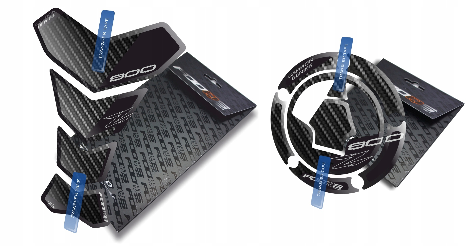 TANK-PAD CAP-PAD od FOOQS KAWASAKI Z-800 CARBON