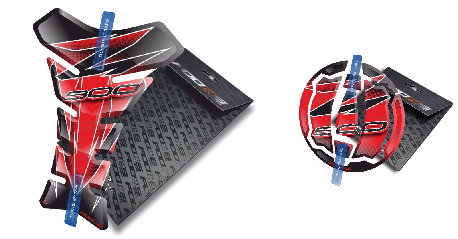 TANK-PAD + CAP-PAD od FOOQS KAWASAKI Z-900 Z900