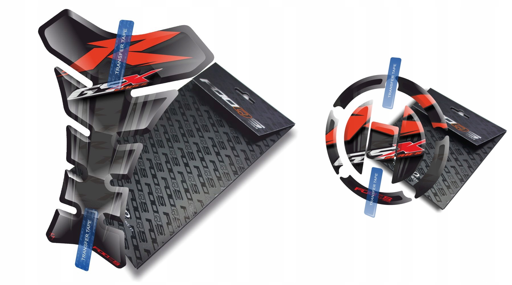 TANK-PAD + CAP-PAD od FOOQS SUZUKI GSX-R-1000