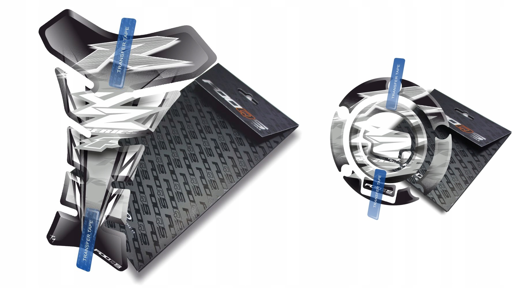 TANK-PAD + CAP-PAD od FOOQS YAMAHA YZF R-1 R-6