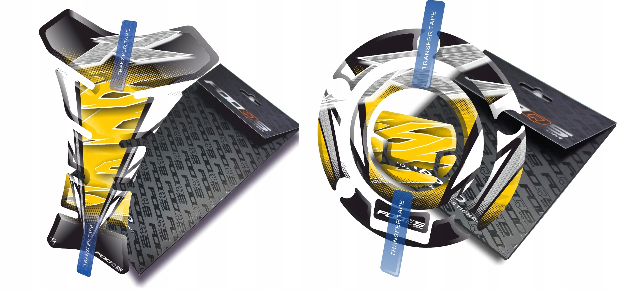 TANK-PAD + CAP-PAD od spoločnosti FOOQS YAMAHA YZF R-6